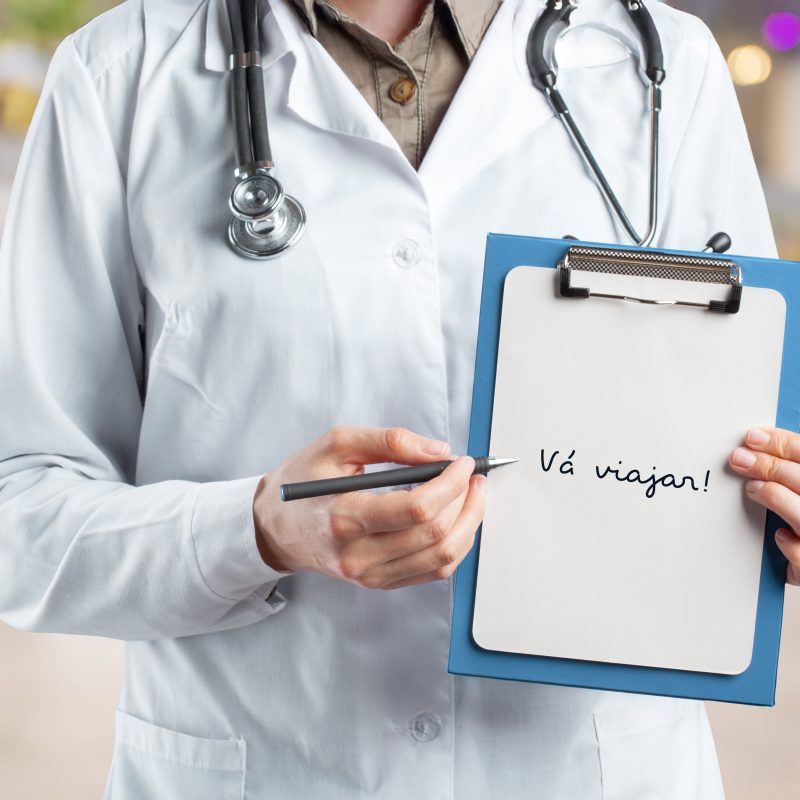 Médicos receitam viagens